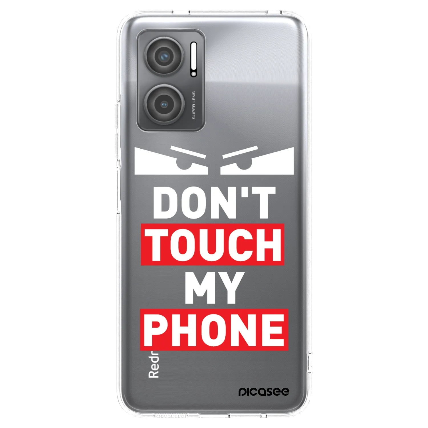 Picasee Xiaomi Redmi 10 5G Hülle - Transparentes Silikon - Shadow Eye - Transparent