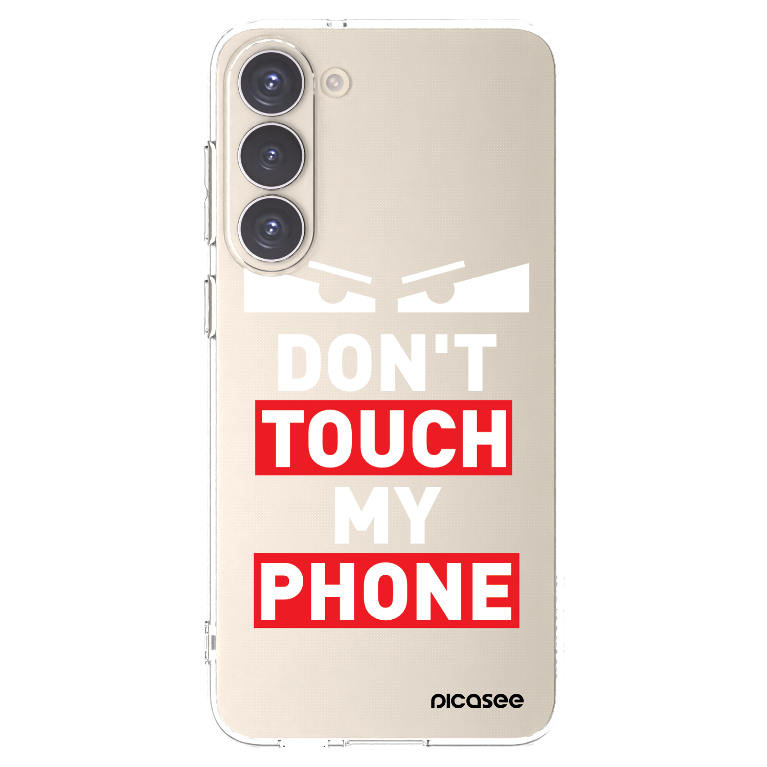Picasee Samsung Galaxy S23+ 5G Hülle - Transparentes Silikon - Shadow Eye - Transparent