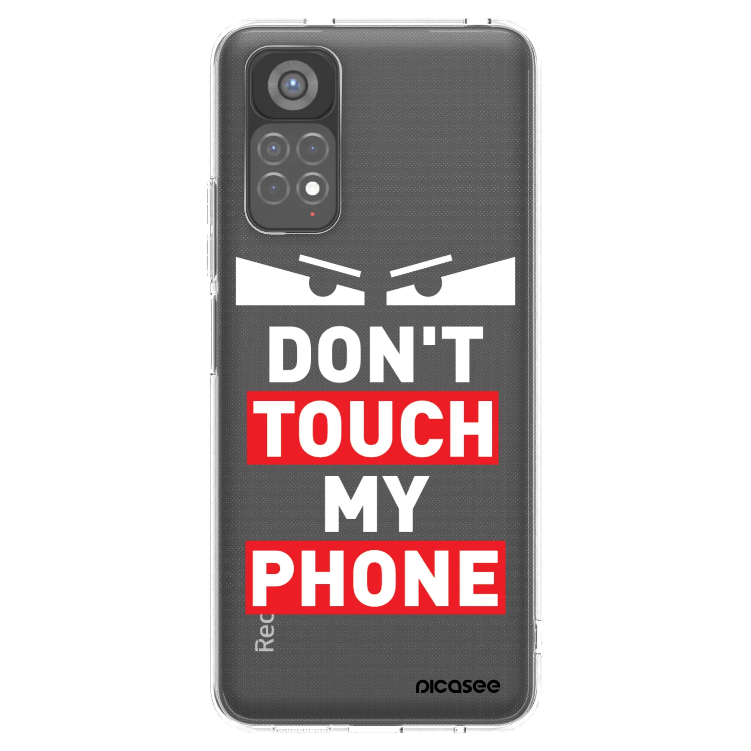 Picasee Xiaomi Redmi Note 11S 5G Hülle - Transparentes Silikon - Shadow Eye - Transparent