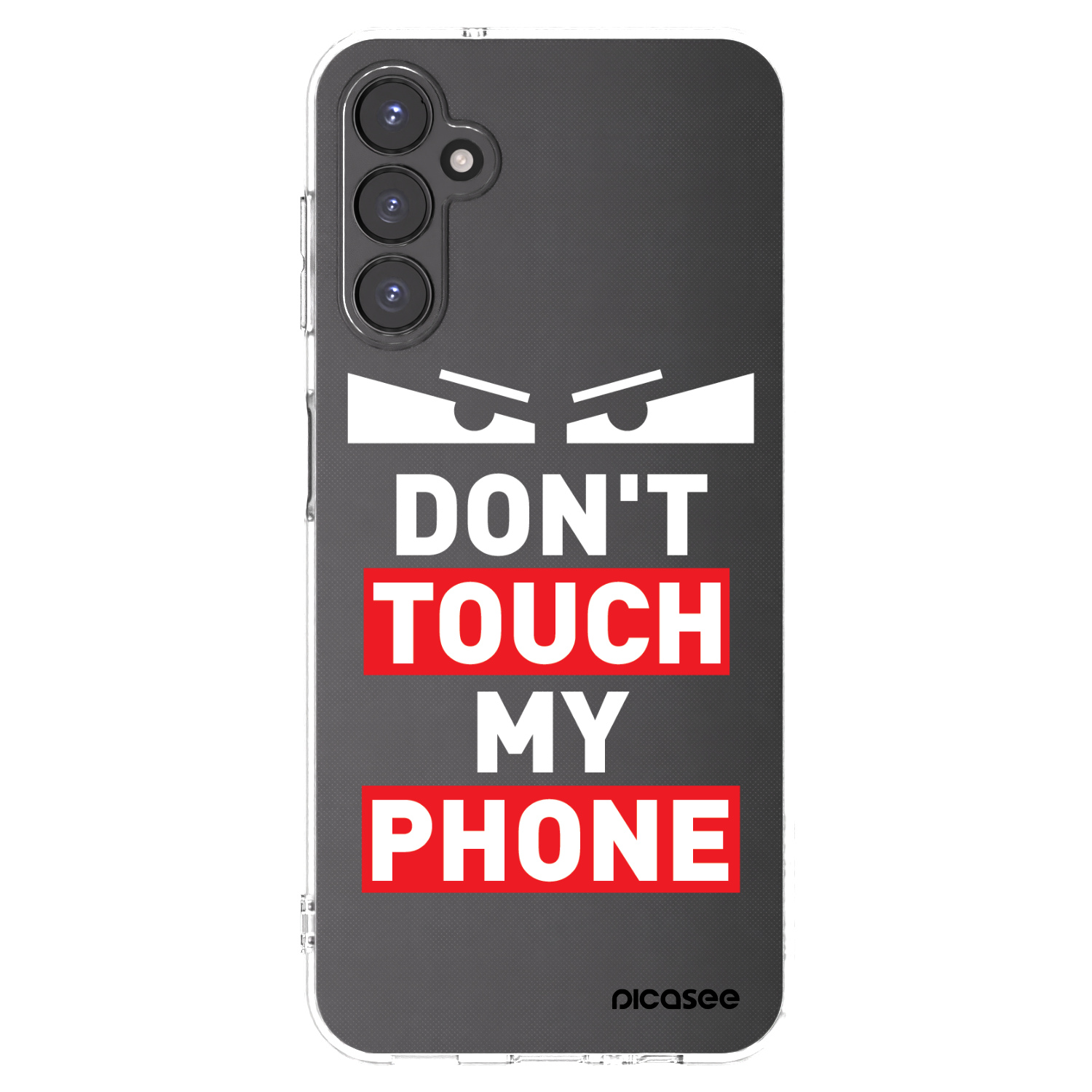 Picasee Samsung Galaxy A14 4G A145R Hülle - Transparentes Silikon - Shadow Eye - Transparent