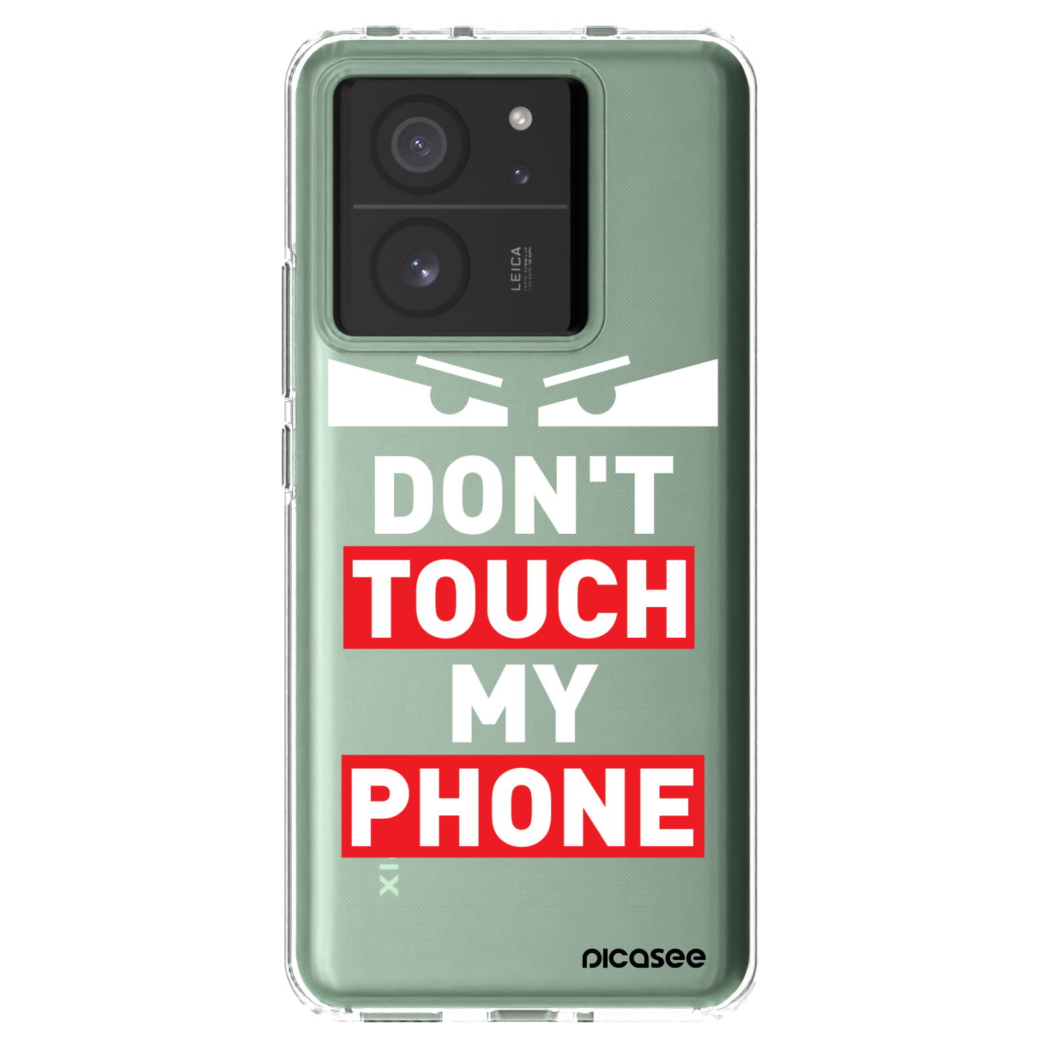 Picasee Xiaomi 13T Pro Hülle - Transparentes Silikon - Shadow Eye - Transparent