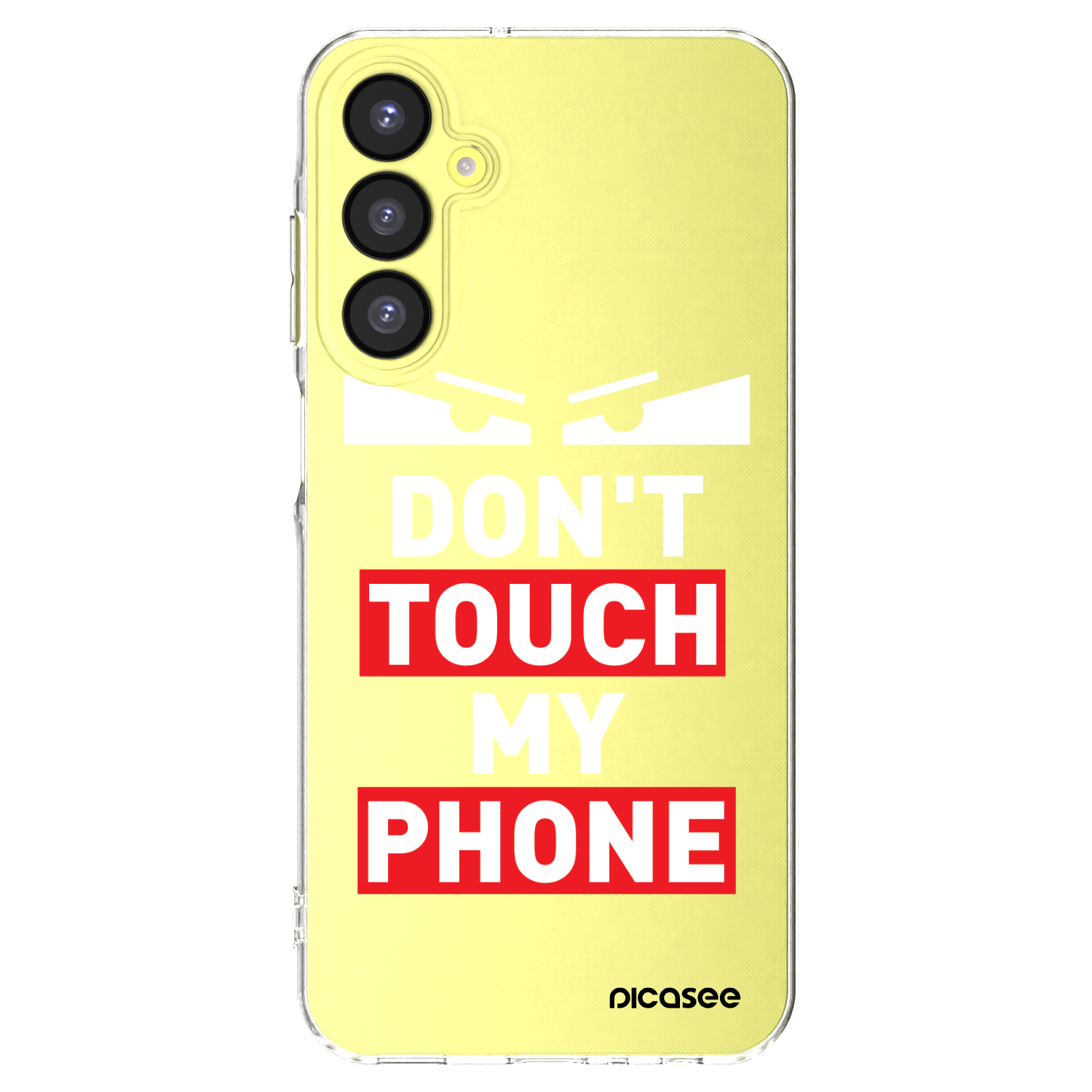 Picasee Samsung Galaxy A25 A256B 5G Hülle - Transparentes Silikon - Shadow Eye - Transparent