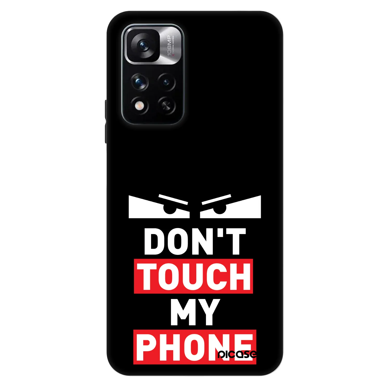 Picasee Fashion Case für Xiaomi Redmi Note 11 Pro - Shadow Eye - Transparent