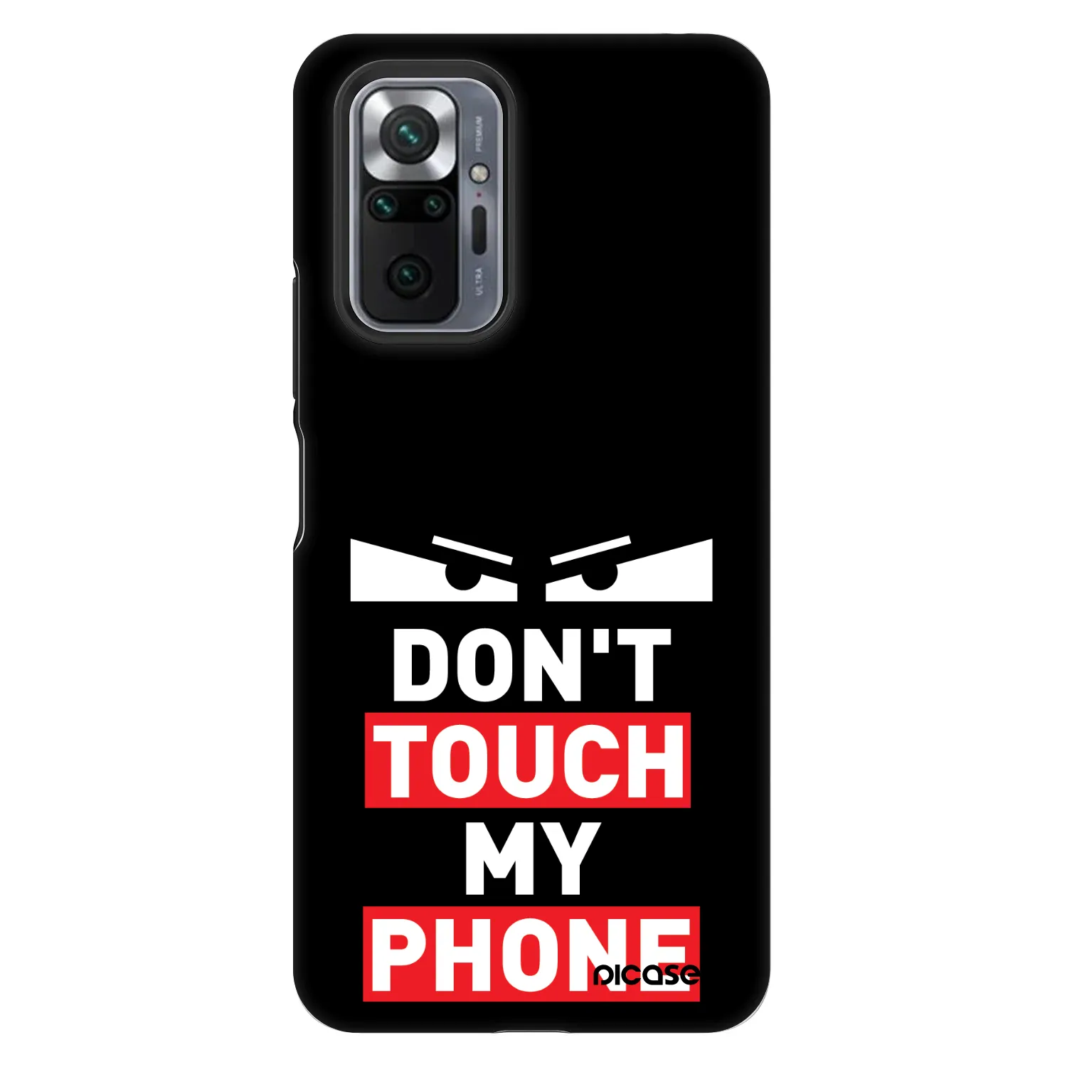 Picasee Fashion Case für Xiaomi Redmi Note 10 Pro - Shadow Eye - Transparent