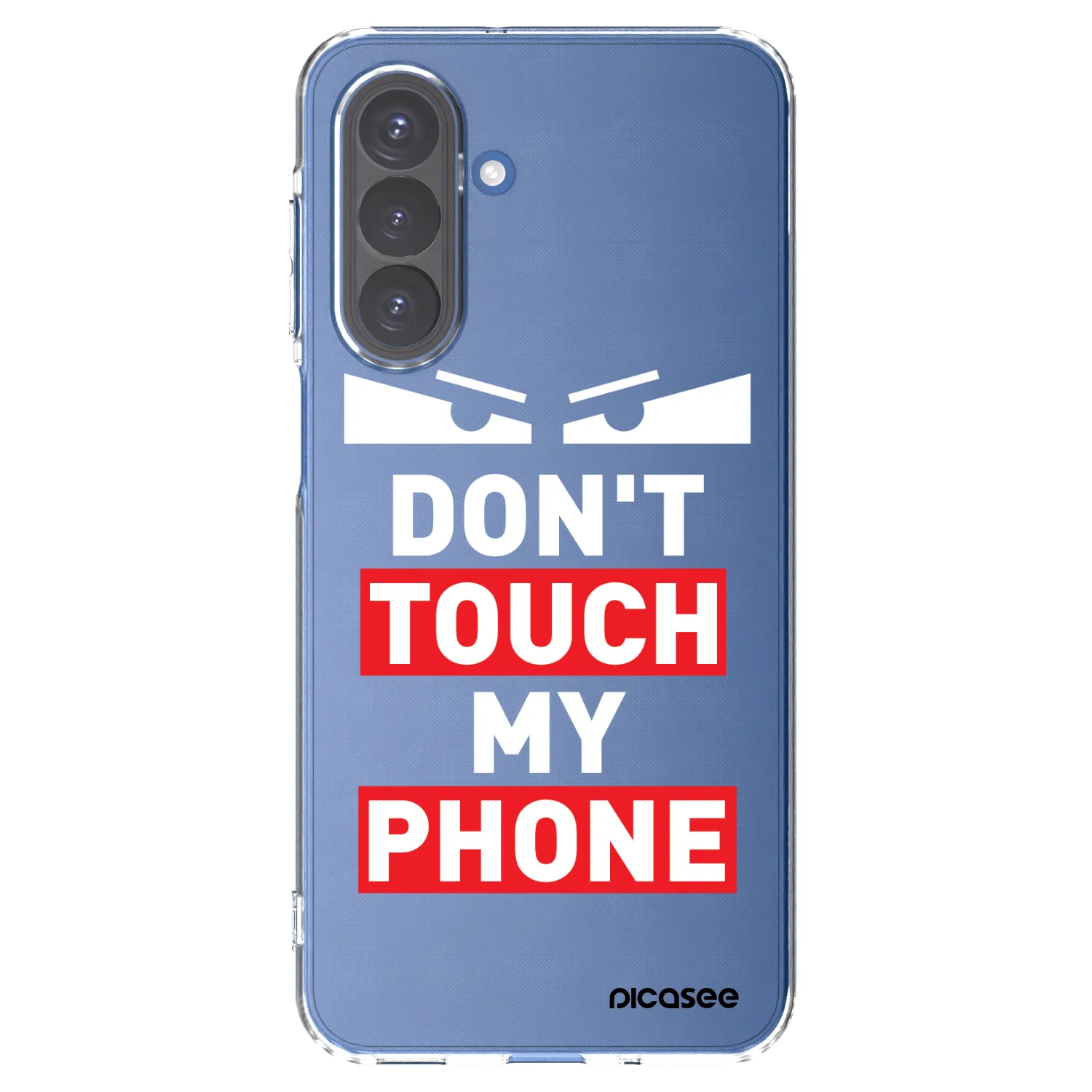 Picasee Samsung Galaxy A17 5G Hülle - Transparentes Silikon - Shadow Eye - Transparent