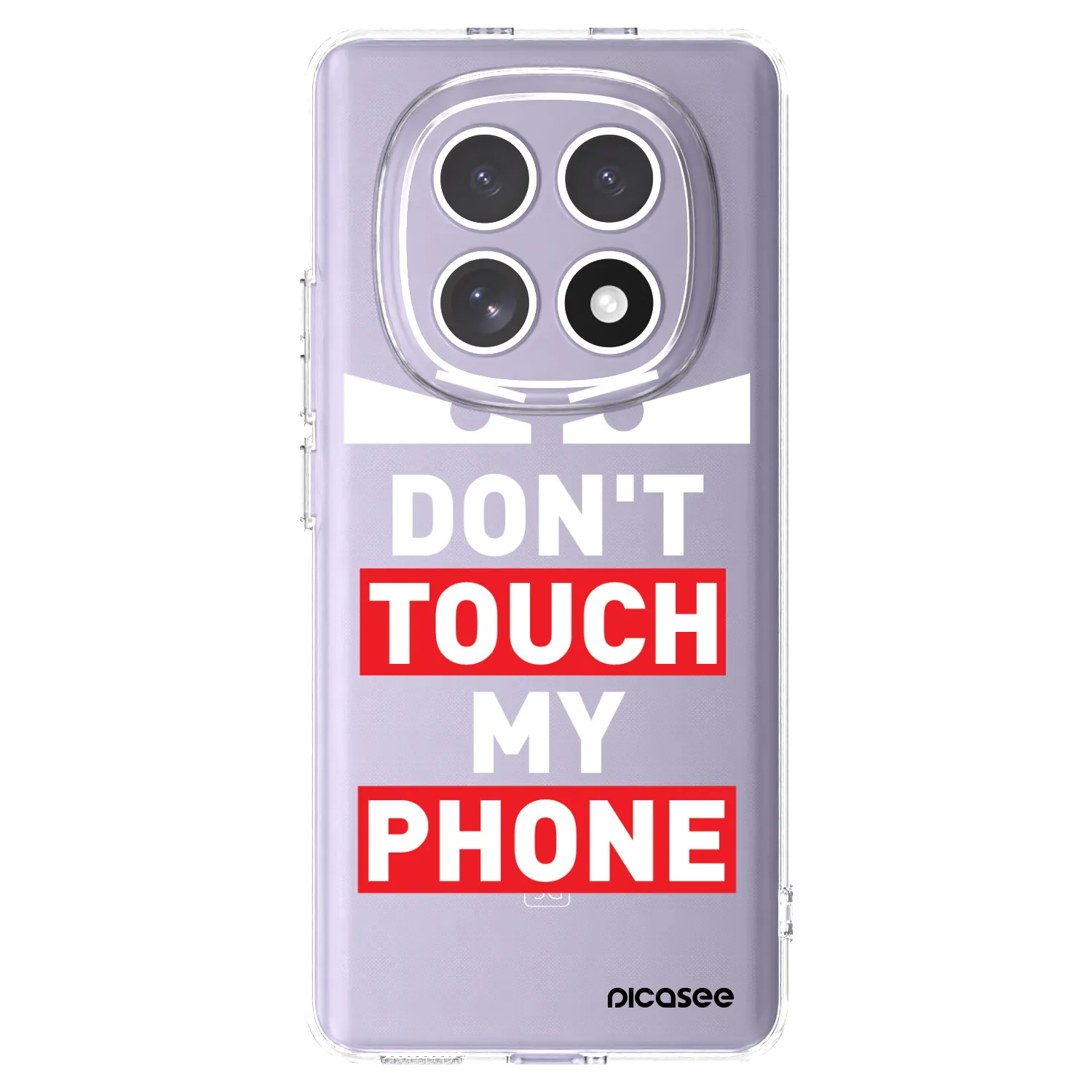 Picasee Xiaomi Redmi Note 15 Hülle - Transparentes Silikon - Shadow Eye - Transparent