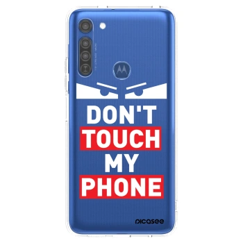 Hülle für Motorola Moto G8 - Shadow Eye - Transparent