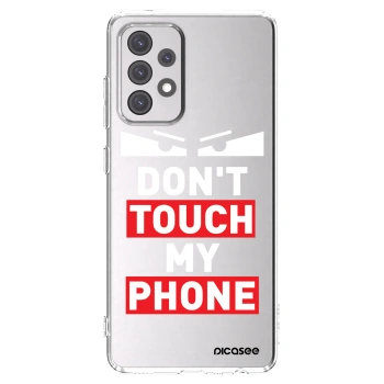 Picasee Samsung Galaxy A52 5G A525F Hülle - Transparentes Silikon - Shadow Eye - Transparent