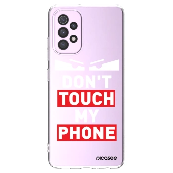 Picasee Samsung Galaxy A32 5G A326B Hülle - Transparentes Silikon - Shadow Eye - Transparent