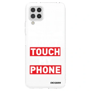 Picasee Samsung Galaxy A22 A225F 4G Hülle - Transparentes Silikon - Shadow Eye - Transparent
