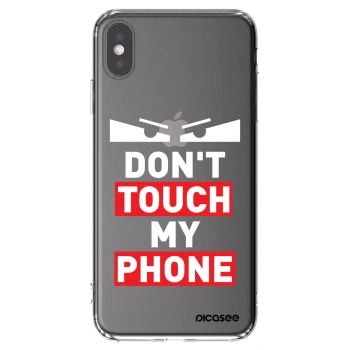 Picasee Apple iPhone XS Max Hülle - Transparentes Silikon - Shadow Eye - Transparent