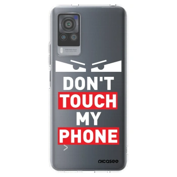 Picasee Vivo X60 Pro 5G Hülle - Transparentes Silikon - Shadow Eye - Transparent