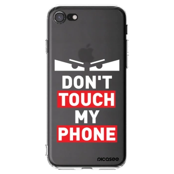 Picasee Apple iPhone SE 2022 Hülle - Transparentes Silikon - Shadow Eye - Transparent