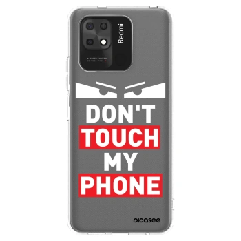 Picasee Xiaomi Redmi 10C Hülle - Transparentes Silikon - Shadow Eye - Transparent