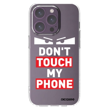 Picasee Apple iPhone 14 Pro Hülle - Transparentes Silikon - Shadow Eye - Transparent