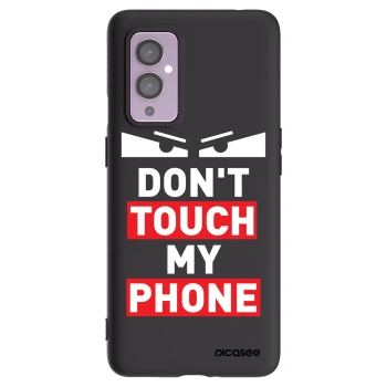 Picasee OnePlus 9 Hülle - Schwarzes Silikon - Shadow Eye - Transparent