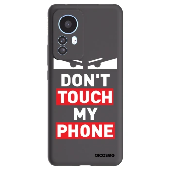 Picasee Xiaomi 12T Hülle - Schwarzes Silikon - Shadow Eye - Transparent