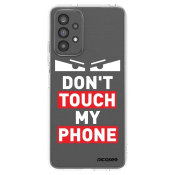 Picasee Samsung Galaxy A73 5G Hülle - Transparentes Silikon - Shadow Eye - Transparent