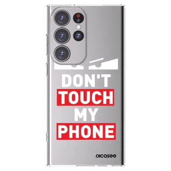Picasee Samsung Galaxy S23 Ultra 5G Hülle - Transparentes Silikon - Shadow Eye - Transparent
