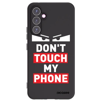 Picasee Samsung Galaxy A54 5G A546B Hülle - Schwarzes Silikon - Shadow Eye - Transparent
