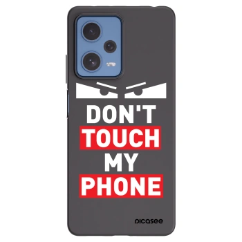 Picasee Xiaomi Redmi Note 12 Pro 5G Hülle - Schwarzes Silikon - Shadow Eye - Transparent