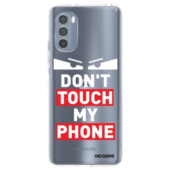 Picasee Motorola Moto G62 Hülle - Transparentes Silikon - Shadow Eye - Transparent