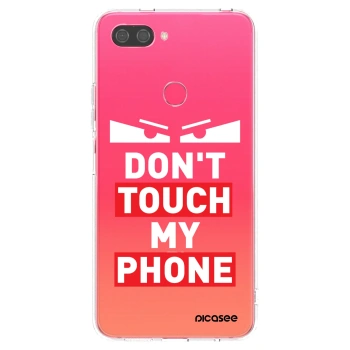 Picasee Xiaomi Mi 8 Lite Hülle - Transparentes Silikon - Shadow Eye - Transparent