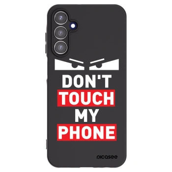 Picasee Samsung Galaxy A15 A156B 5G Hülle - Schwarzes Silikon - Shadow Eye - Transparent