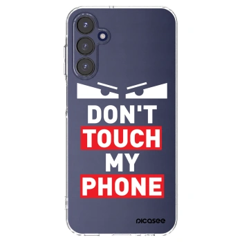 Picasee Samsung Galaxy A15 A155F 4G Hülle - Transparentes Silikon - Shadow Eye - Transparent