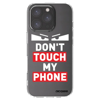 Picasee Apple iPhone 16 Pro Hülle - Transparentes Silikon - Shadow Eye - Transparent