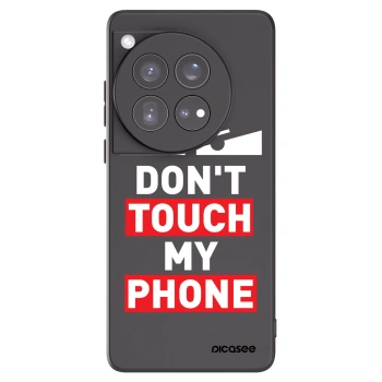Picasee OnePlus 12 5G Hülle - Schwarzes Silikon - Shadow Eye - Transparent