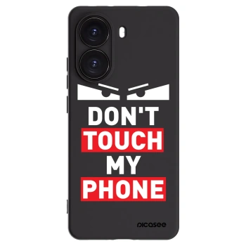 Picasee Xiaomi Poco X7 Pro 5G Hülle - Schwarzes Silikon - Shadow Eye - Transparent