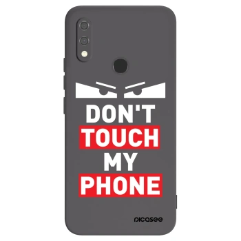 Picasee Xiaomi Redmi Note 7 Hülle - Schwarzes Silikon - Shadow Eye - Transparent