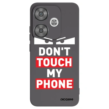 Picasee Xiaomi Poco F6 Hülle - Schwarzes Silikon - Shadow Eye - Transparent