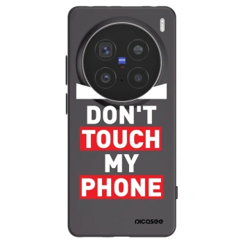 Picasee Vivo X200 Pro Hülle - Schwarzes Silikon - Shadow Eye - Transparent