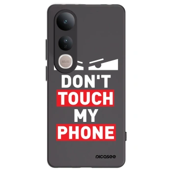 Picasee Vivo V50 Lite 5G Hülle - Schwarzes Silikon - Shadow Eye - Transparent