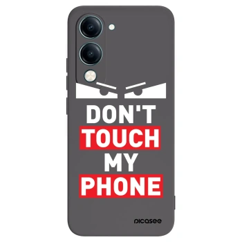 Picasee Vivo Y29s 5G Hülle - Schwarzes Silikon - Shadow Eye - Transparent