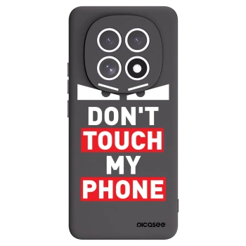 Picasee Xiaomi Redmi Note 15 Hülle - Schwarzes Silikon - Shadow Eye - Transparent