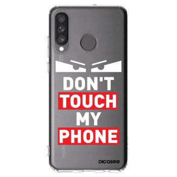 Picasee Huawei P30 Lite Hülle - Transparentes Silikon - Shadow Eye - Transparent