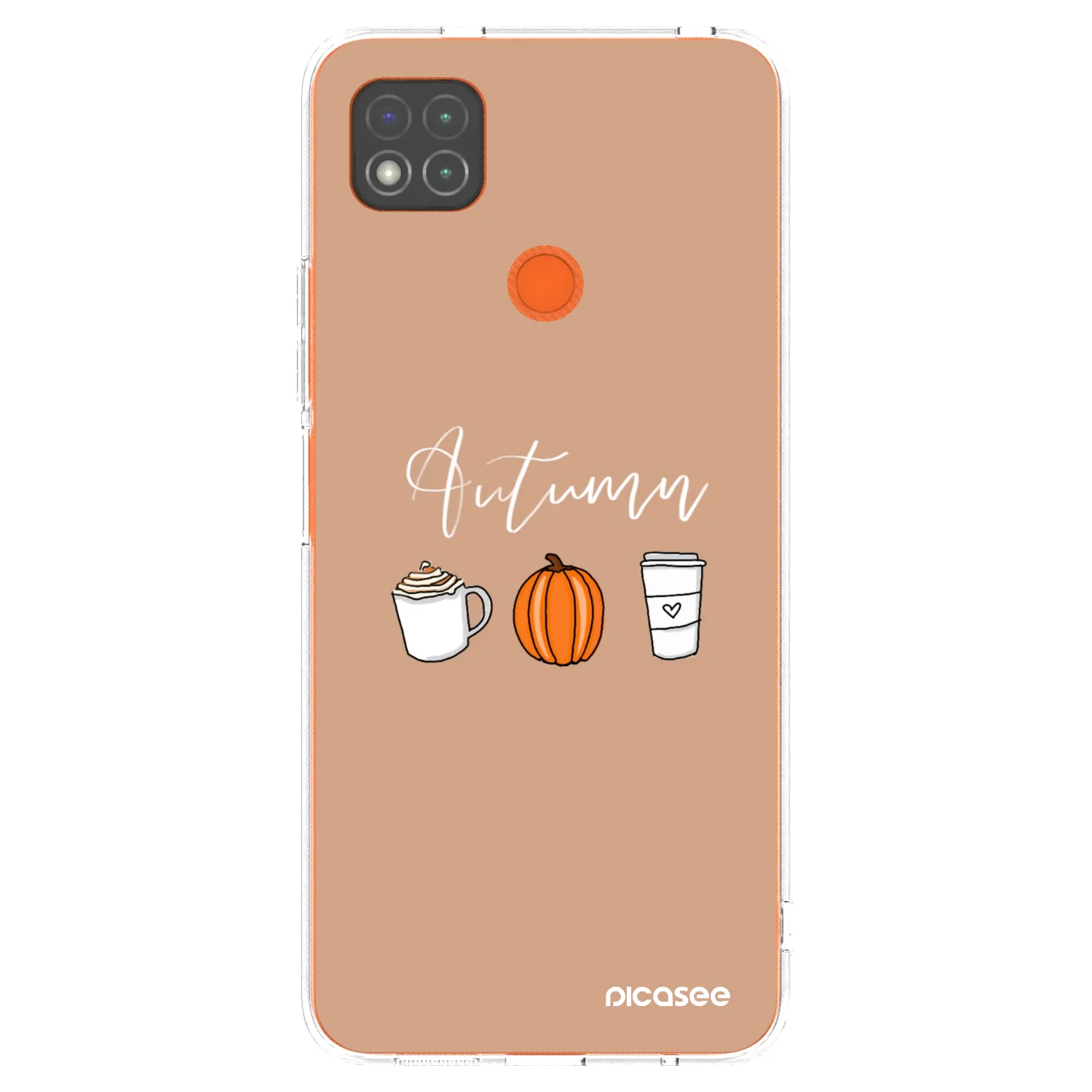 Picasee Xiaomi Redmi 9C Hülle - Transparentes Silikon - Autumn
