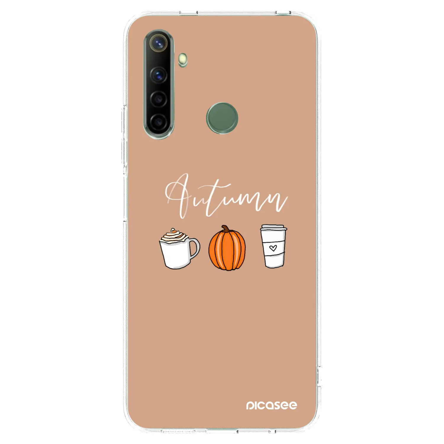 Picasee Realme 6i Hülle - Transparentes Silikon - Autumn