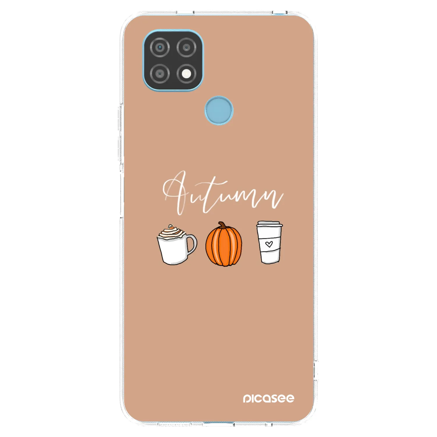 Picasee Realme C21 Hülle - Transparentes Silikon - Autumn