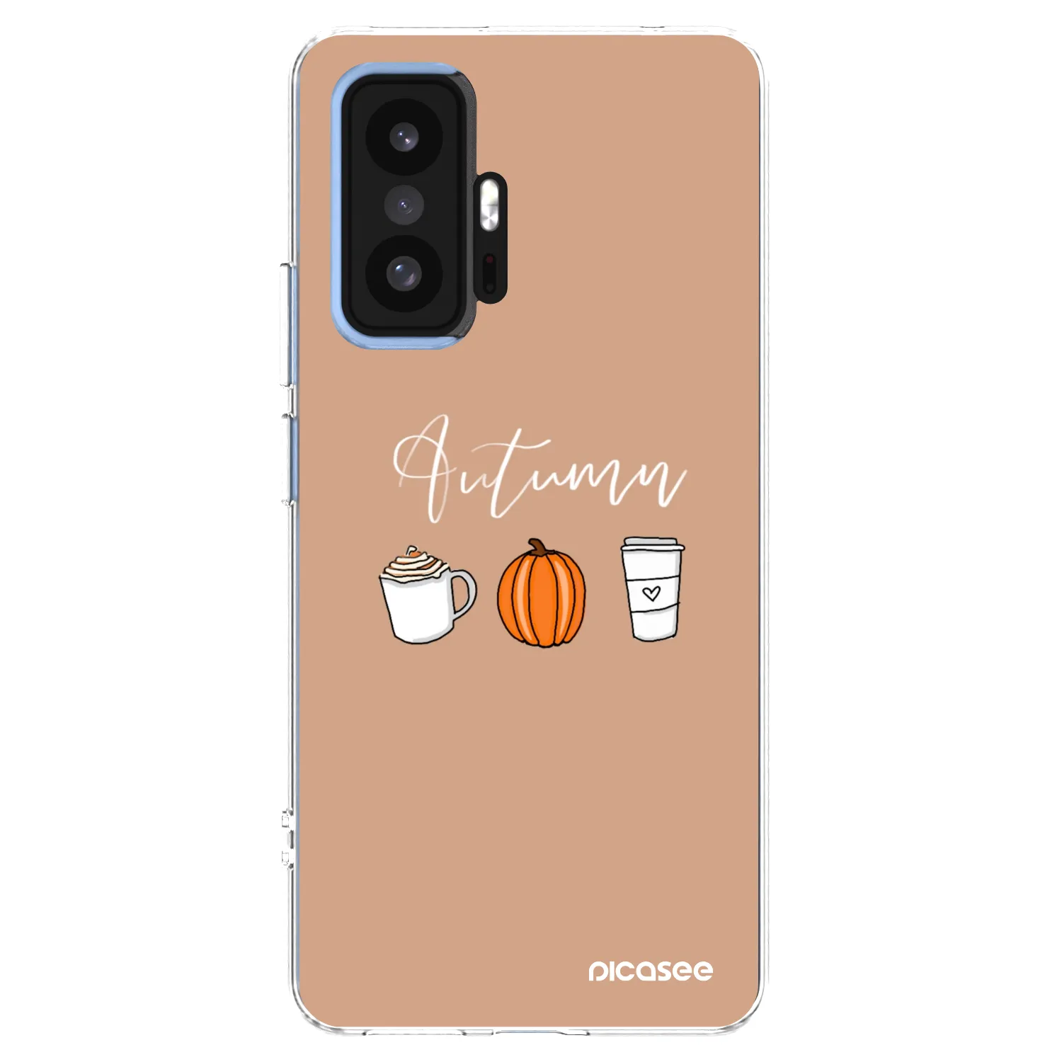 Picasee Xiaomi 11T Pro Hülle - Transparentes Silikon - Autumn