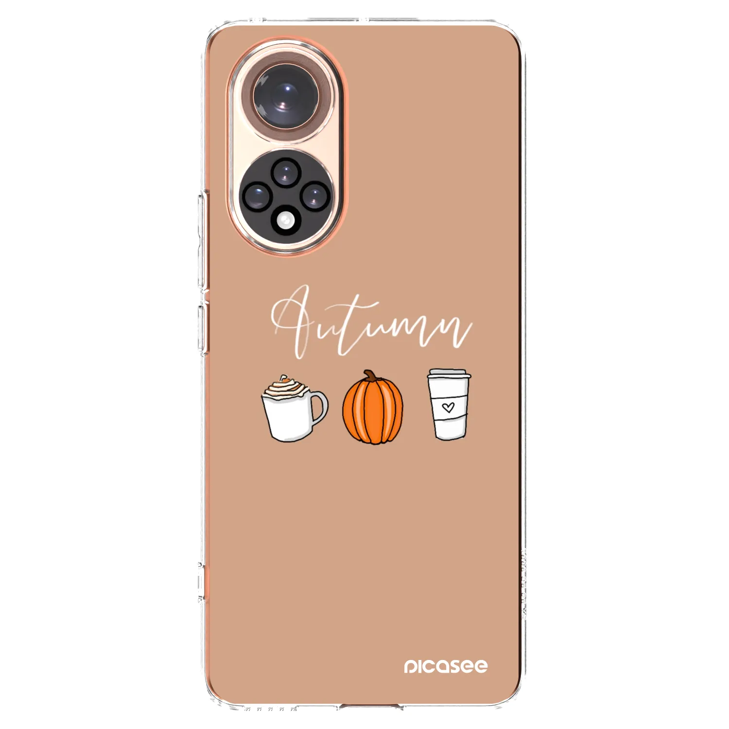 Picasee Honor 50 5G Hülle - Transparentes Silikon - Autumn