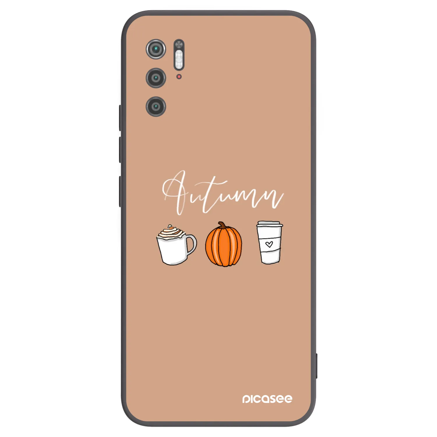 Picasee Xiaomi Poco M3 Pro 5G Hülle - Schwarzes Silikon - Autumn