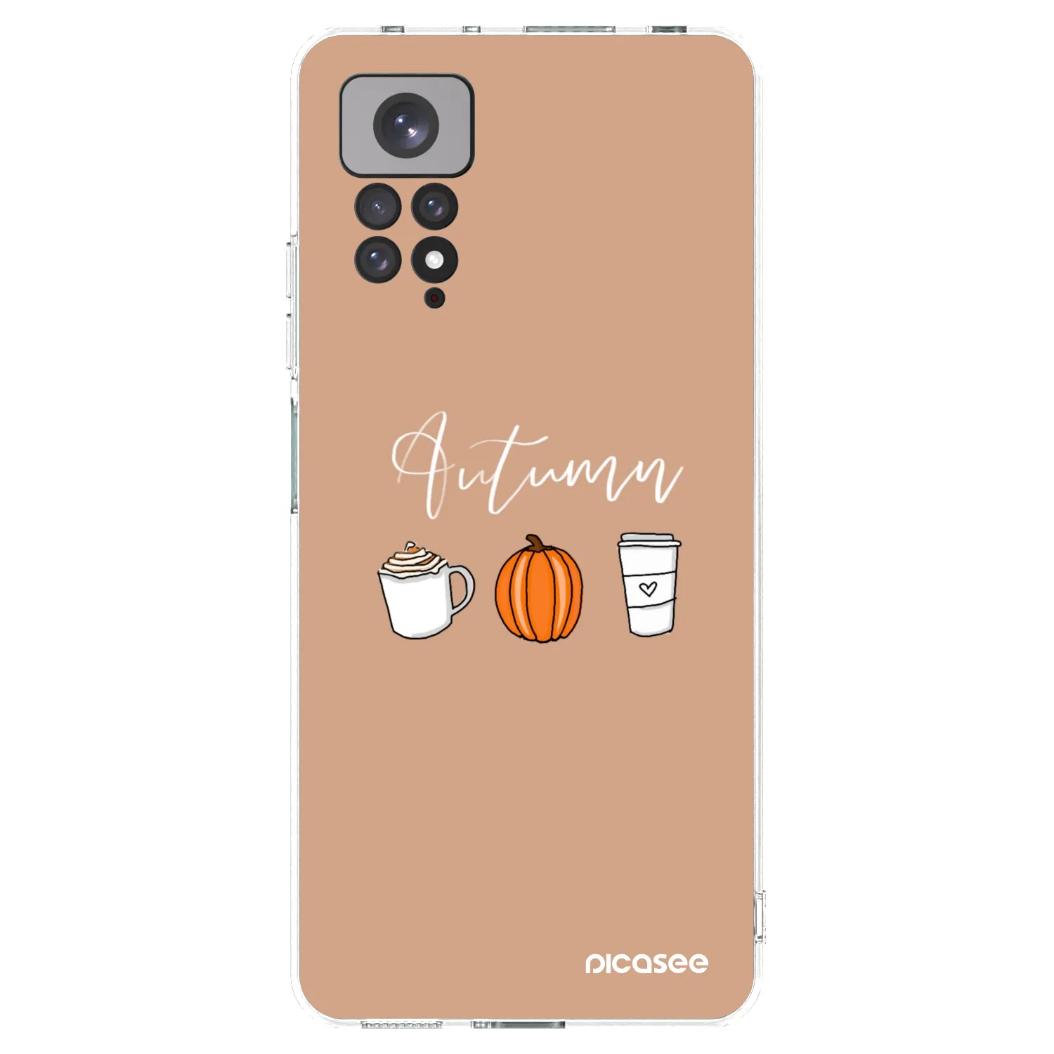 Picasee Xiaomi Redmi Note 11S 4G Hülle - Transparentes Silikon - Autumn