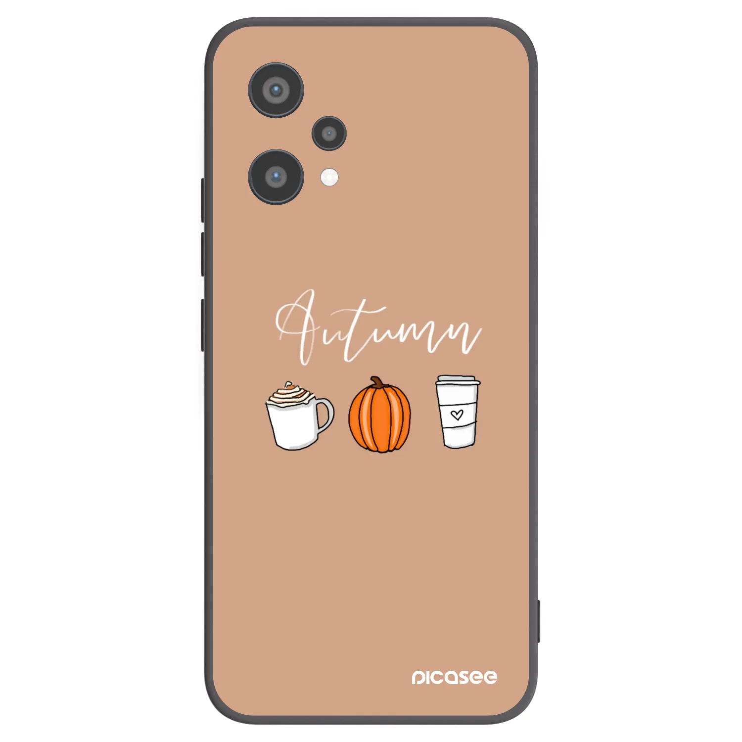 Picasee Realme 9 Pro 5G Hülle - Schwarzes Silikon - Autumn