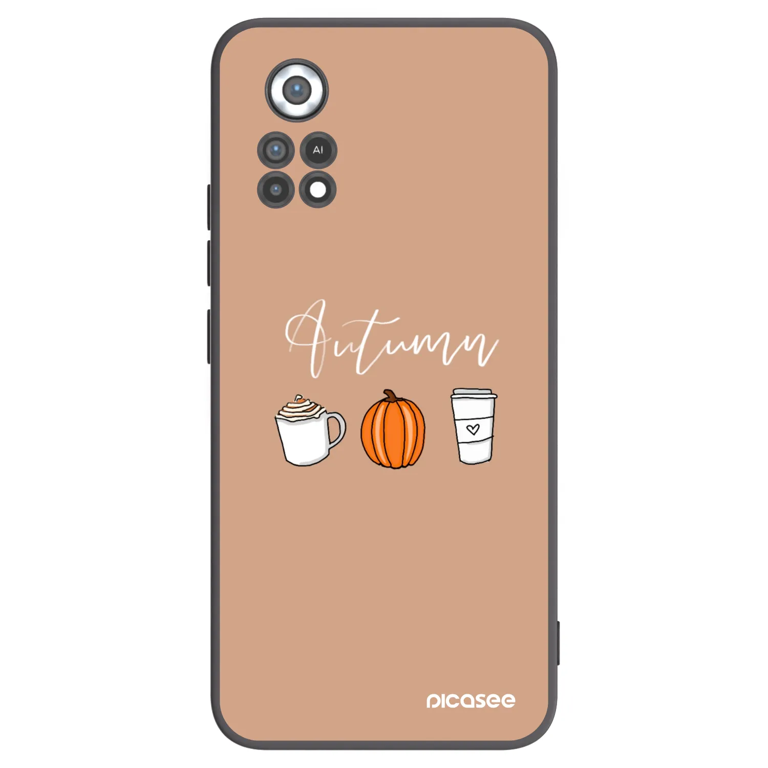Picasee Xiaomi Poco X4 Pro 5G Hülle - Schwarzes Silikon - Autumn