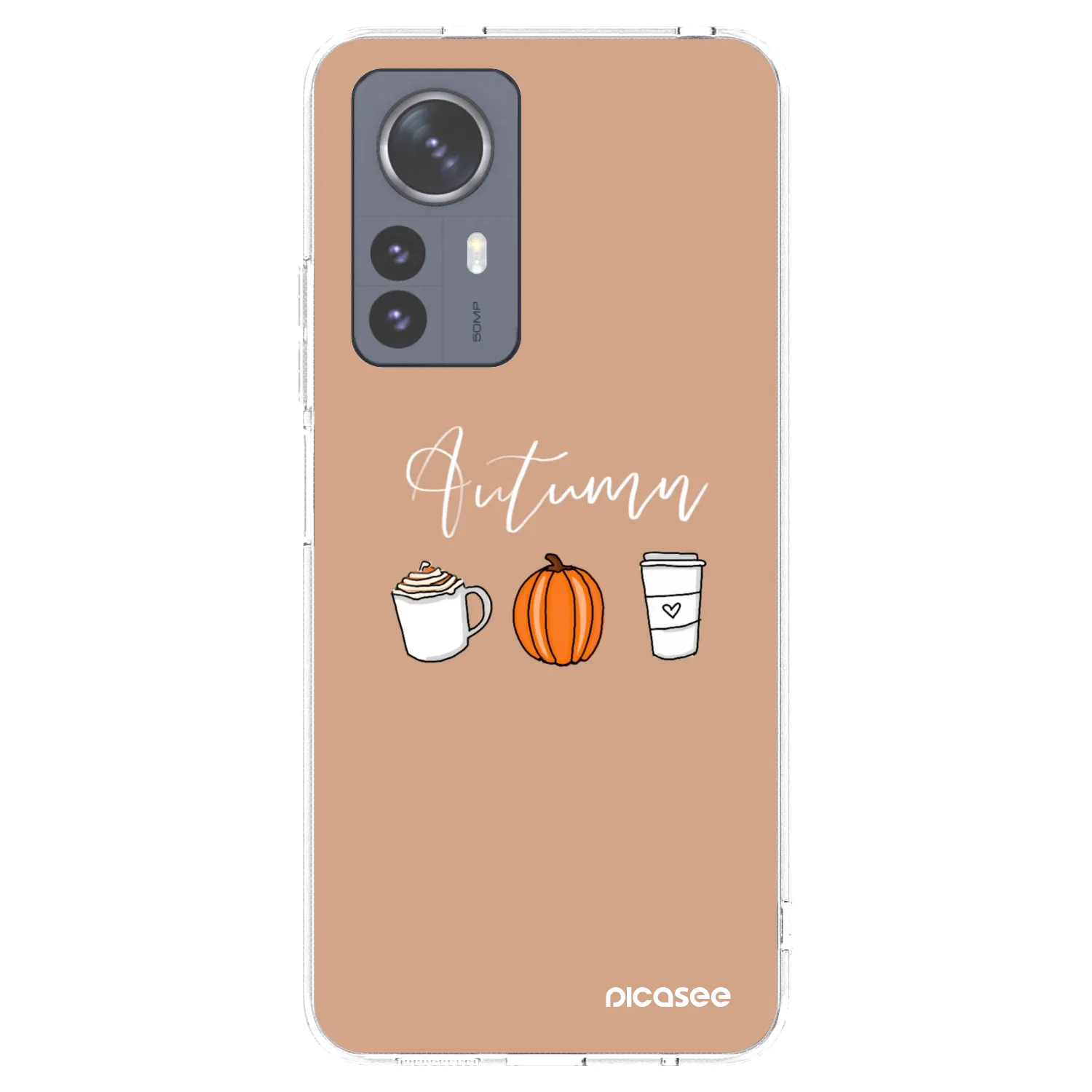 Picasee Xiaomi 12 Pro Hülle - Transparentes Silikon - Autumn