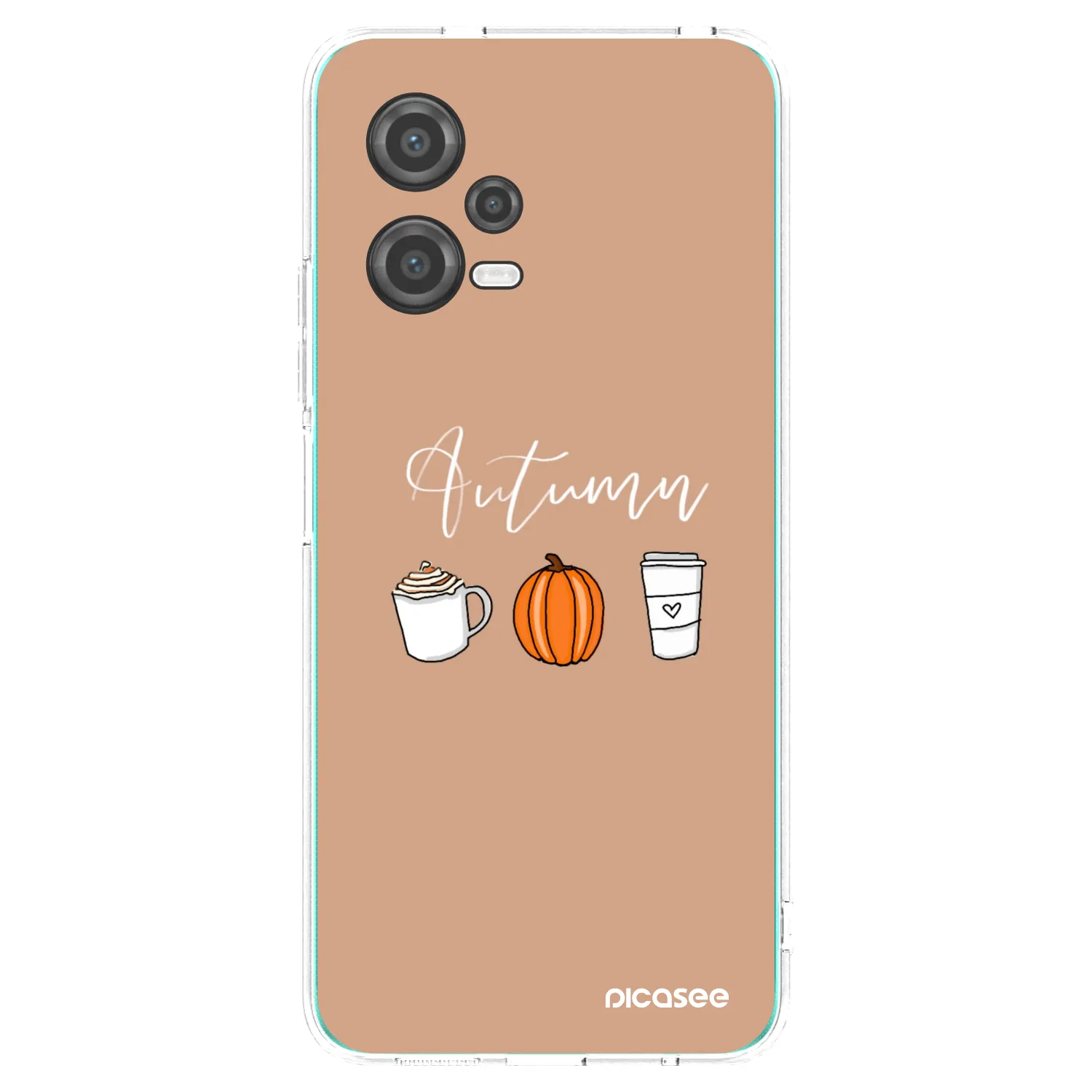 Picasee Xiaomi Poco X5 Hülle - Transparentes Silikon - Autumn